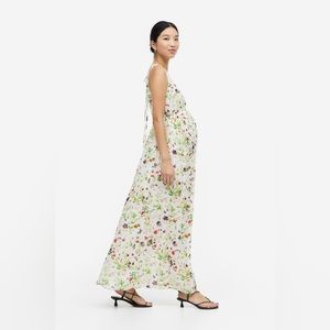 H&M Mama floral Merritt maxi dress